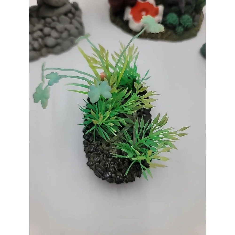 5pc Fake Coral Aquarium Decoration Lot‎ Anemone Cave Colorful READ